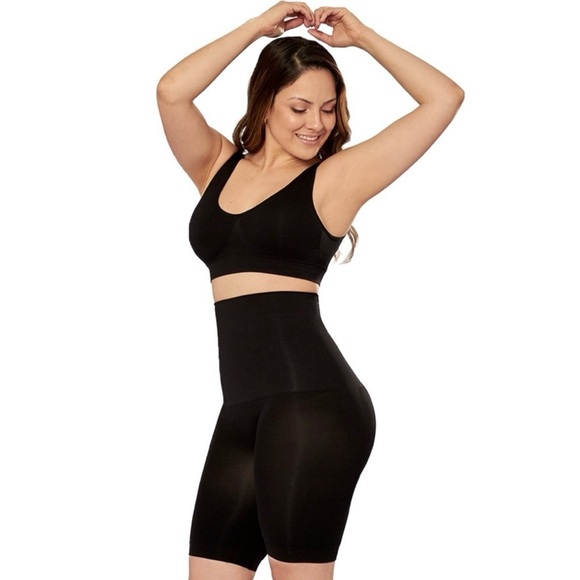 Empetua by SHAPERMINT Shapewear High-Waisted Tummy Control Shorts  NEW PC - Picture 1 of 6